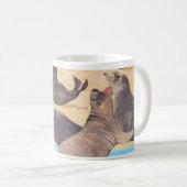 Mug Les lions de mer au travail (Devant droit)