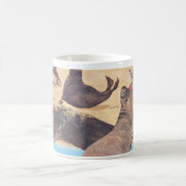 Mug Les lions de mer au travail (Centre)