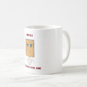 Mug Les livres sont bons pour vous (Devant droit)