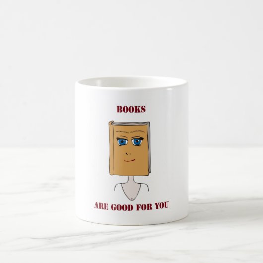 Mug Les livres sont bons pour vous (Centre)