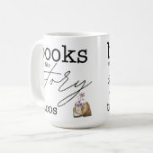 Mug Les livres sont comme les histoires Tacos (Devant gauche)