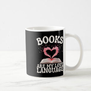 Mug Les livres sont mon langage de l'amour Lectrice am