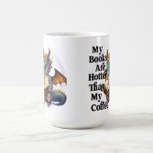 Mug Les livres sont plus chauds (Centre)