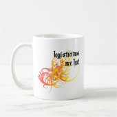 Mug Les logisticiens sont chauds (Gauche)