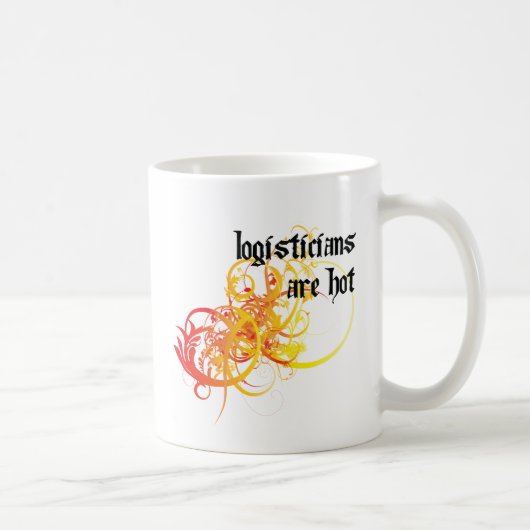 Mug Les logisticiens sont chauds (Droite)