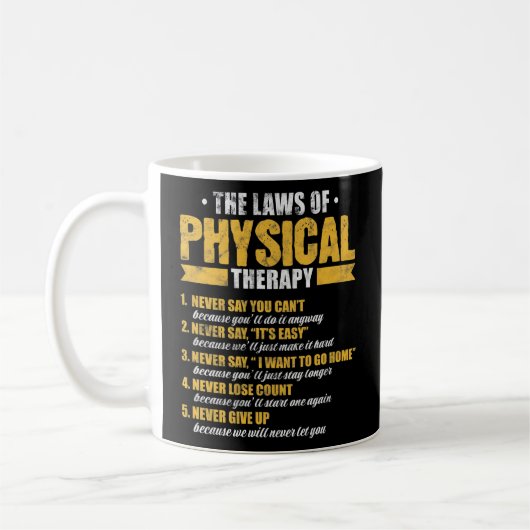Mug Les lois de la physiothérapie (Gauche)