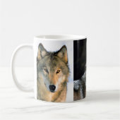 MUG LES LOUPS SONT BEAUX (Gauche)