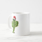 Mug Les lumières de Noël du Saguaro (Devant gauche)