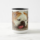Mug Les lundis ont besoin de café fatigué taurchien la (Centre)