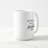 Mug Les lundis sont ma mule préférée (Devant droit)