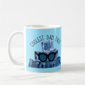 Mug Les lunettes de soleil les plus cool sur des glaço (Gauche)