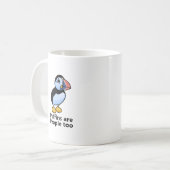 Mug Les macareux sont les gens aussi (Devant gauche)