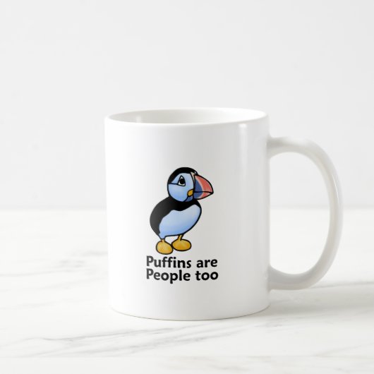 Mug Les macareux sont les gens aussi (Droite)