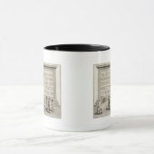 Mug Les maçons libres, avec des signes pour les (Centre)
