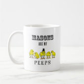 Mug Les maçons sont mes piaulements (Gauche)