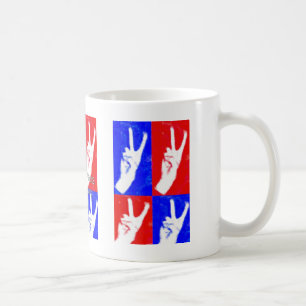 Mug Les mains de Paix-Prêtent le vôtre