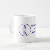 Mug Les maîtres de Reiki le font avec de l'énergie (Devant gauche)