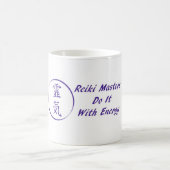 Mug Les maîtres de Reiki le font avec de l'énergie (Centre)