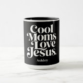 Mug Les mamans cool aiment Jésus (Centre)