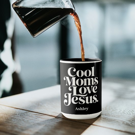 Mug Les mamans cool aiment Jésus