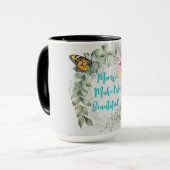 Mug Les mamans rendent la vie belle sur mesure (Devant gauche)