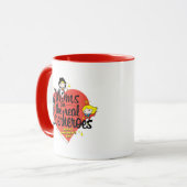 Mug Les mamans sont les vrais super-héros (Devant gauche)