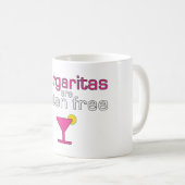 Mug Les margaritas sont gluten libre (Devant droit)