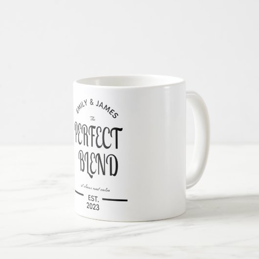 Mug Les Mariages de mixage parfaits (Devant droit)