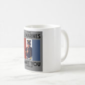 Mug Les marines des États-Unis vous veulent (Devant droit)