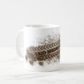 Mug Les marques de dérapage se produisent (Devant gauche)