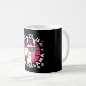 Mug Les maths c'est pas un probLlama (Devant droit)