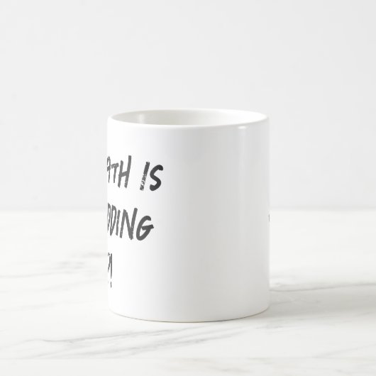 Mug Les Maths Ne S'Ajoutent Pas ! (Centre)