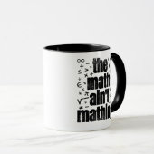 Mug Les maths ne sont pas des maths (Devant droit)