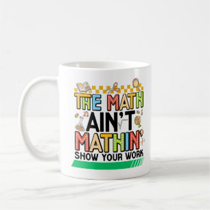 Mug Les maths ne sont pas drôles Cadeaux de rentrée sc