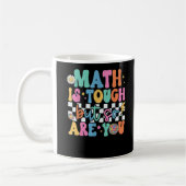 Mug Les maths sont difficiles, mais vous aussi enseign (Gauche)