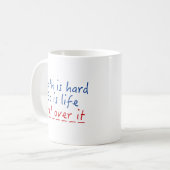 Mug Les maths sont dures (Devant gauche)