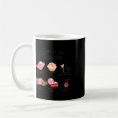 Mug Les maths sont ma Saint-Valentin Prof de maths drô (Gauche)