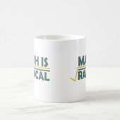 Mug Les maths sont radicales (Centre)