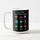 Mug Les maths vous gardent en équilibre (Gauche)