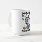 Mug Les matinées sont comme des vampires (Devant gauche)