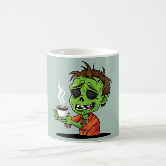 Mug Les matinées sont pour les zombies (Centre)