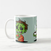 Mug Les matinées sont pour les zombies (Gauche)