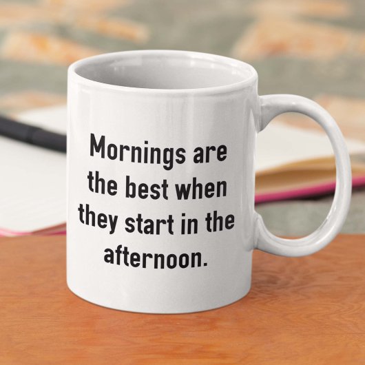 Mug Les Matins Sont Les Meilleurs