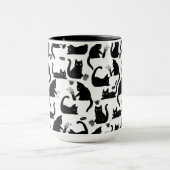 Mug Les mauvais chats frappent des trucs sur (Centre)