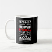 Mug Les mauvaises filles vont à Valhalla avec Ragnar (Gauche)