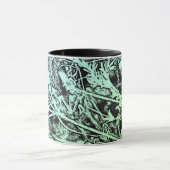 Mug Les mauvaises herbes dans la boue d'herbe (Centre)
