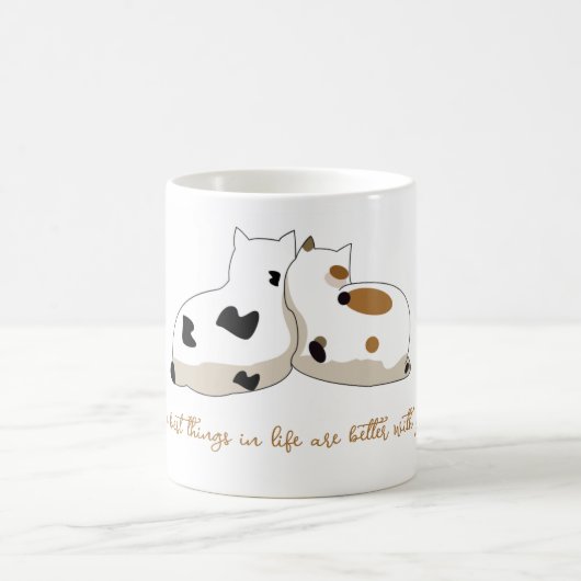 Mug Les meilleures choses romantiques avec vous (Centre)