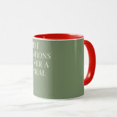 Mug Les meilleures conversations (Devant droit)