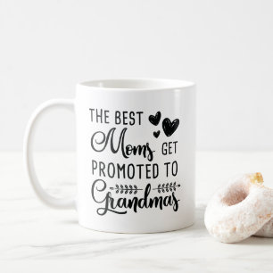 Mug Les meilleures mamans obtiennent promues aux