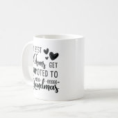 Mug Les meilleures mamans obtiennent promues aux (Devant gauche)